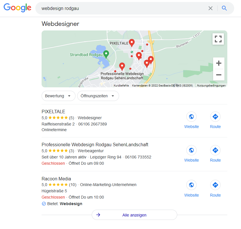 Local Listings Google